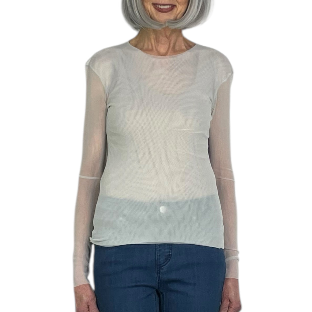MESH LONG LEAN L/S TOP