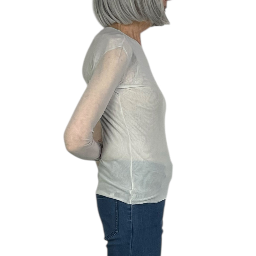 MESH LONG LEAN L/S TOP