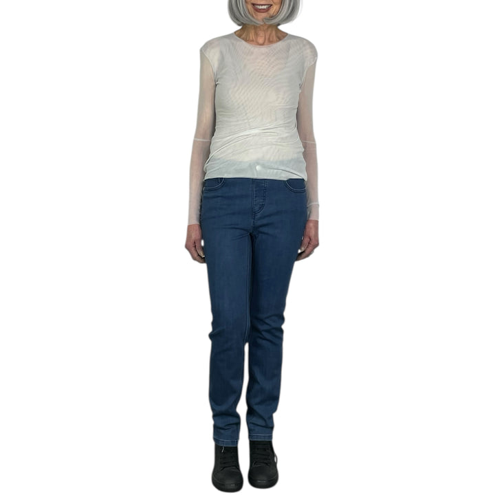 MESH LONG LEAN L/S TOP