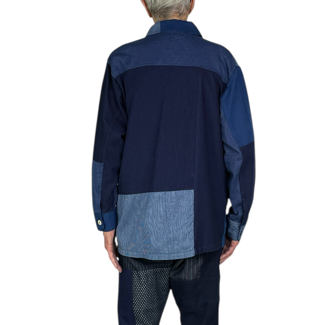 PATCHWORK SHIRT/JACKET