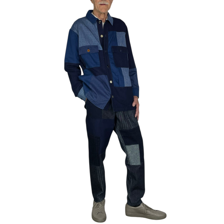 PATCHWORK SHIRT/JACKET