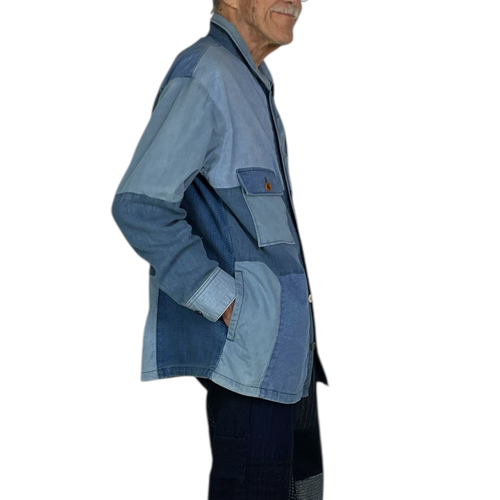 PATCHWORK SHIRT/JACKET - 3YR WASH