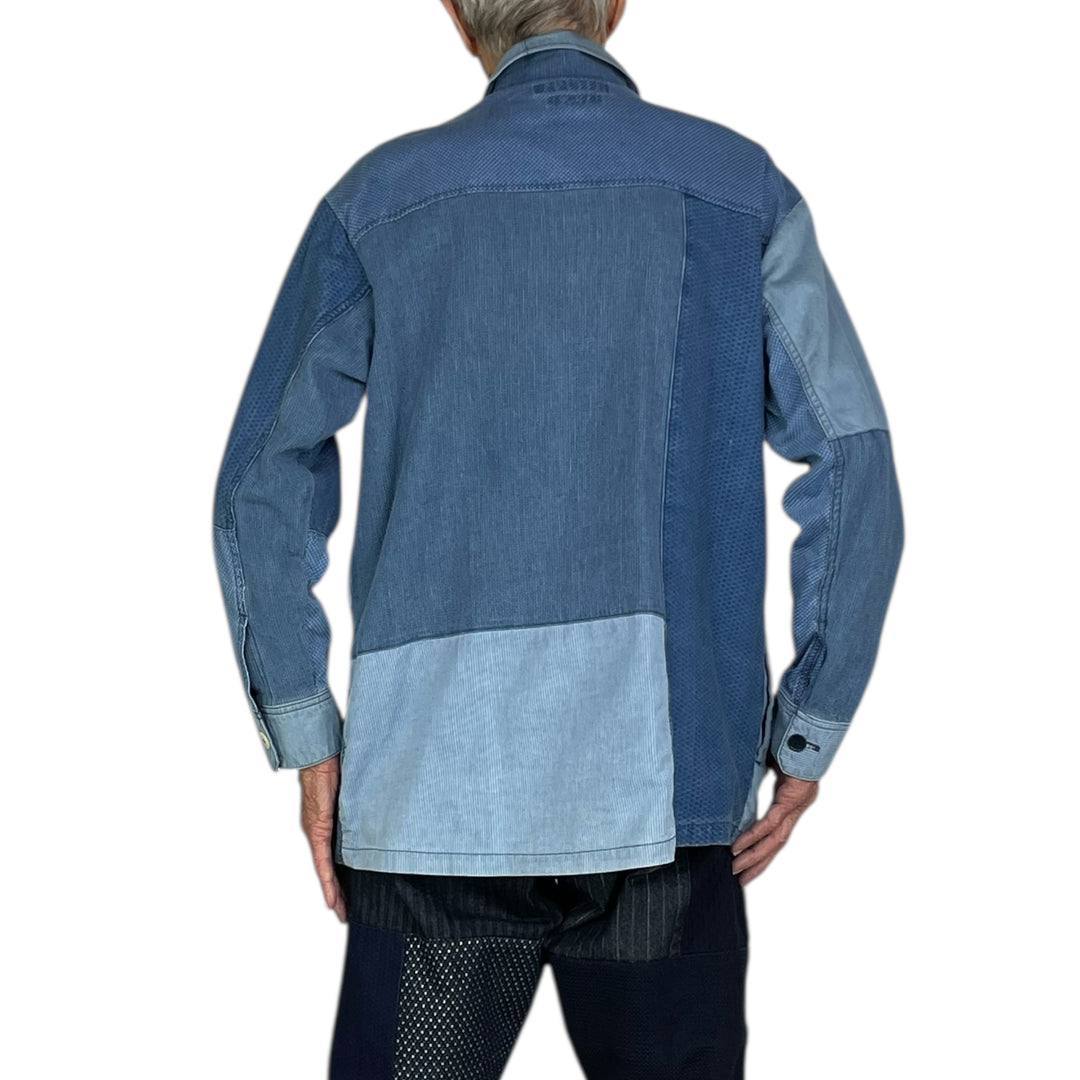 PATCHWORK SHIRT/JACKET - 3YR WASH