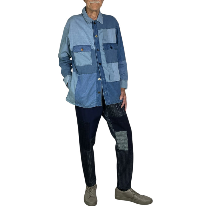 PATCHWORK SHIRT/JACKET - 3YR WASH
