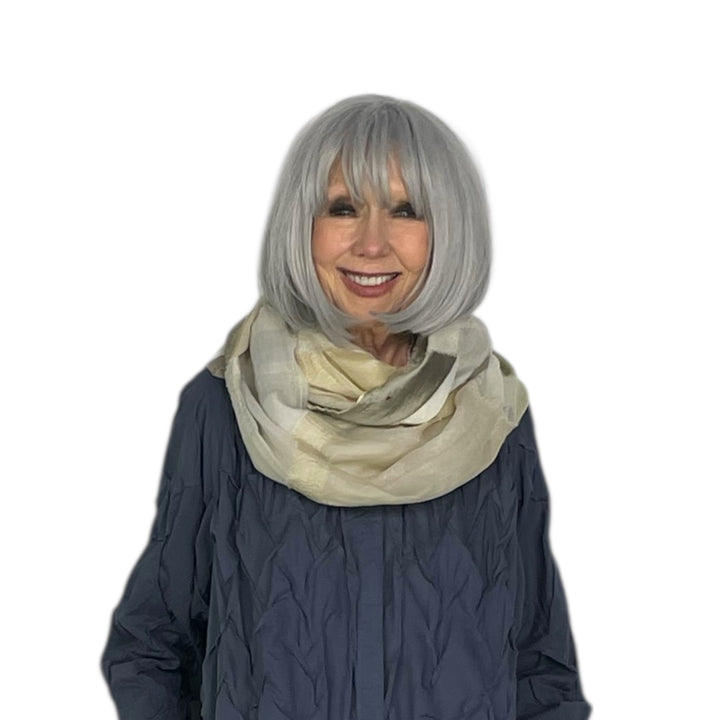 MOSAIC PATCH INFINITY SCARF