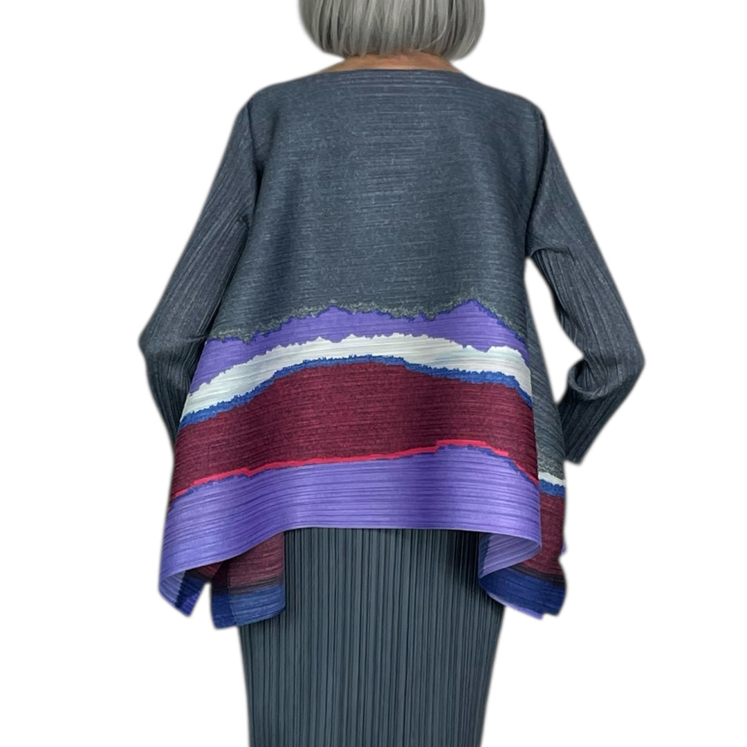 GRAINY COLORS L/S BOUNCY TOP