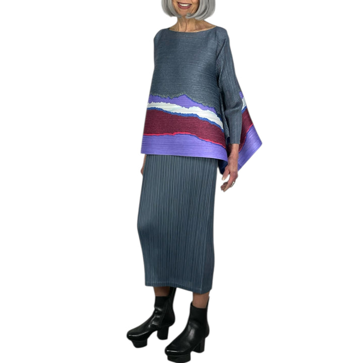 GRAINY COLORS L/S BOUNCY TOP