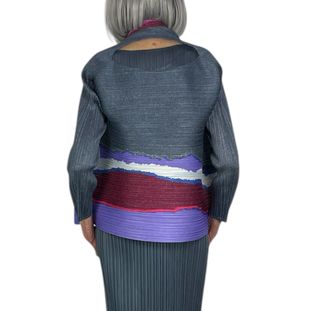 GRAINY COLORS L/S BOUNCY TOP