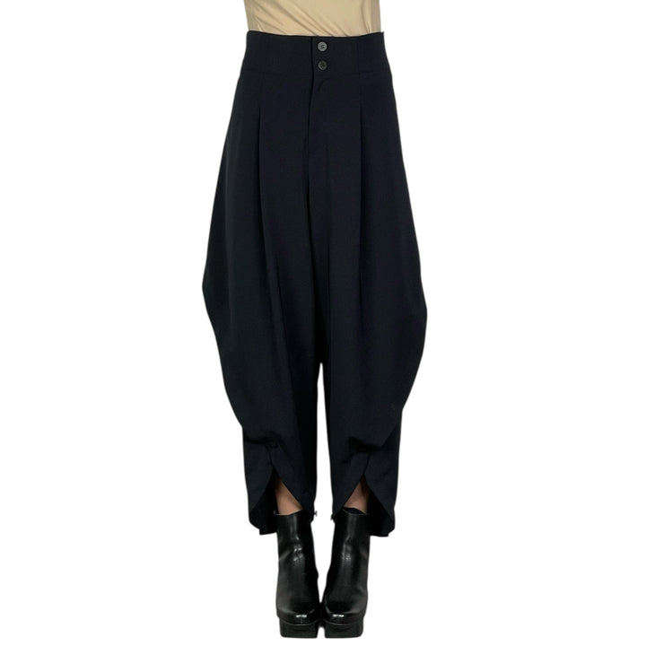 ROUND PANTS CURVED LEG