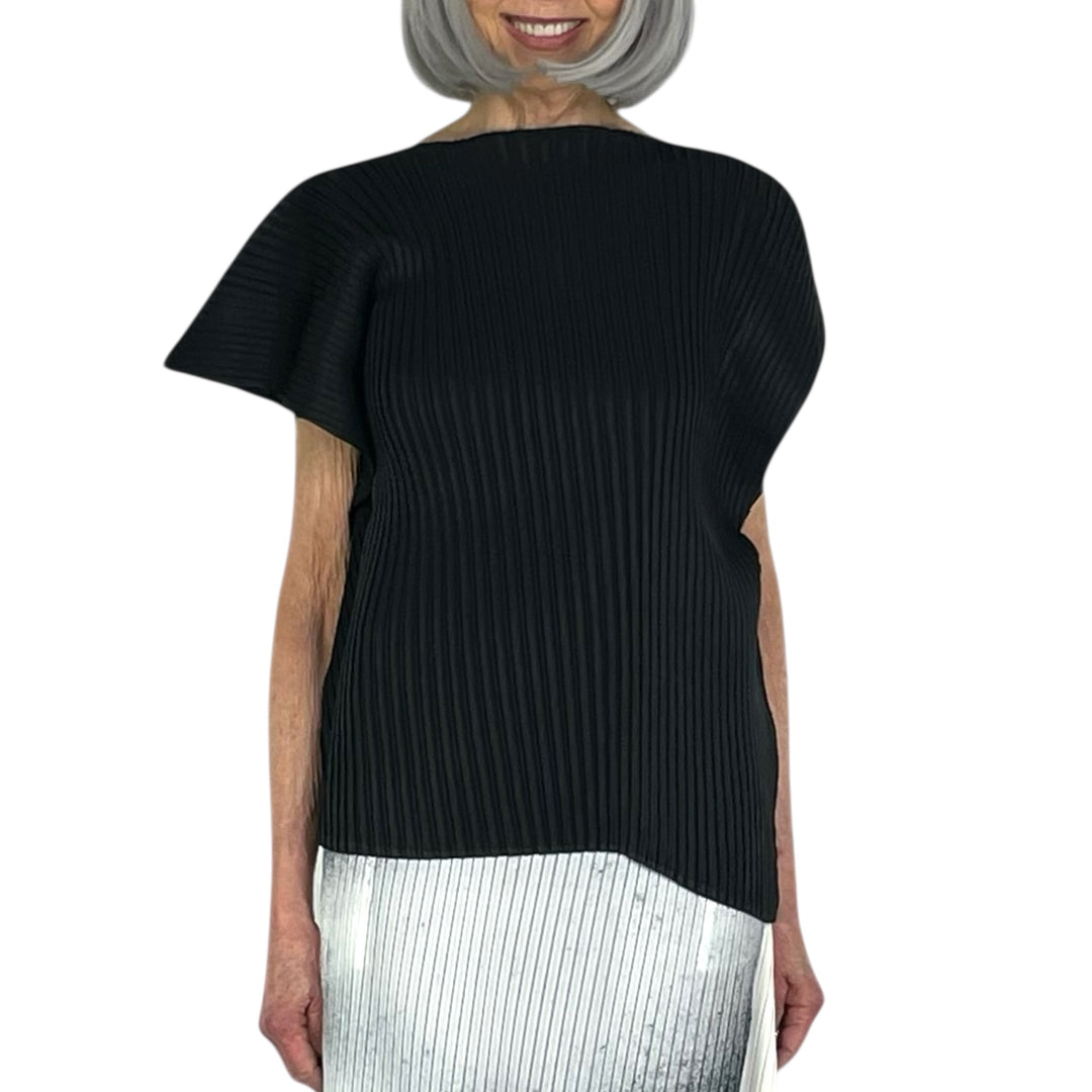 SHADOW STUDY PLEATS SOLID TOP