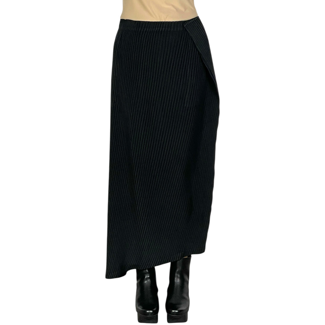 SHADOW STUDY PLEATS SOLID SKIRT