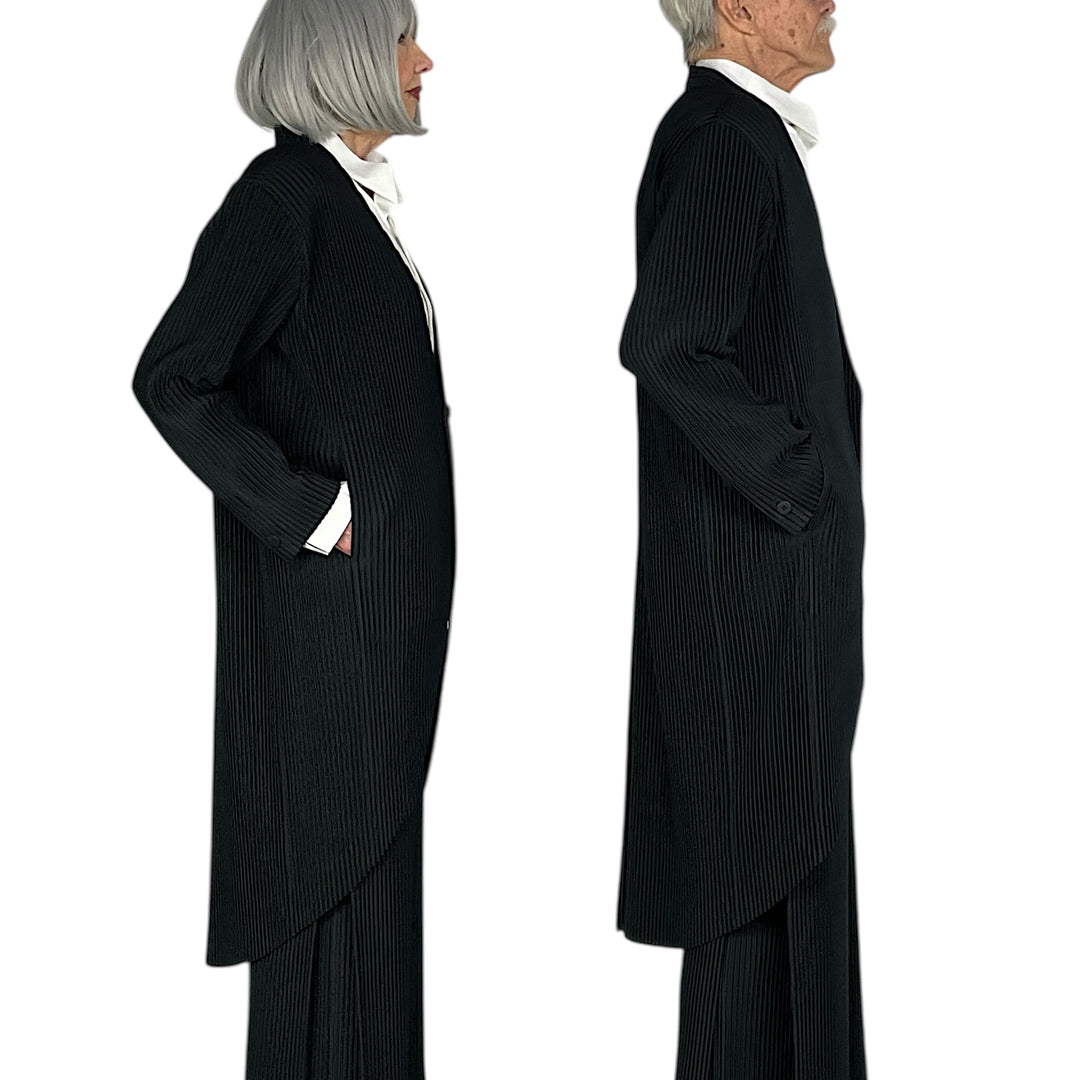 TAILORED PLEATS 2 TUXEDO COAT