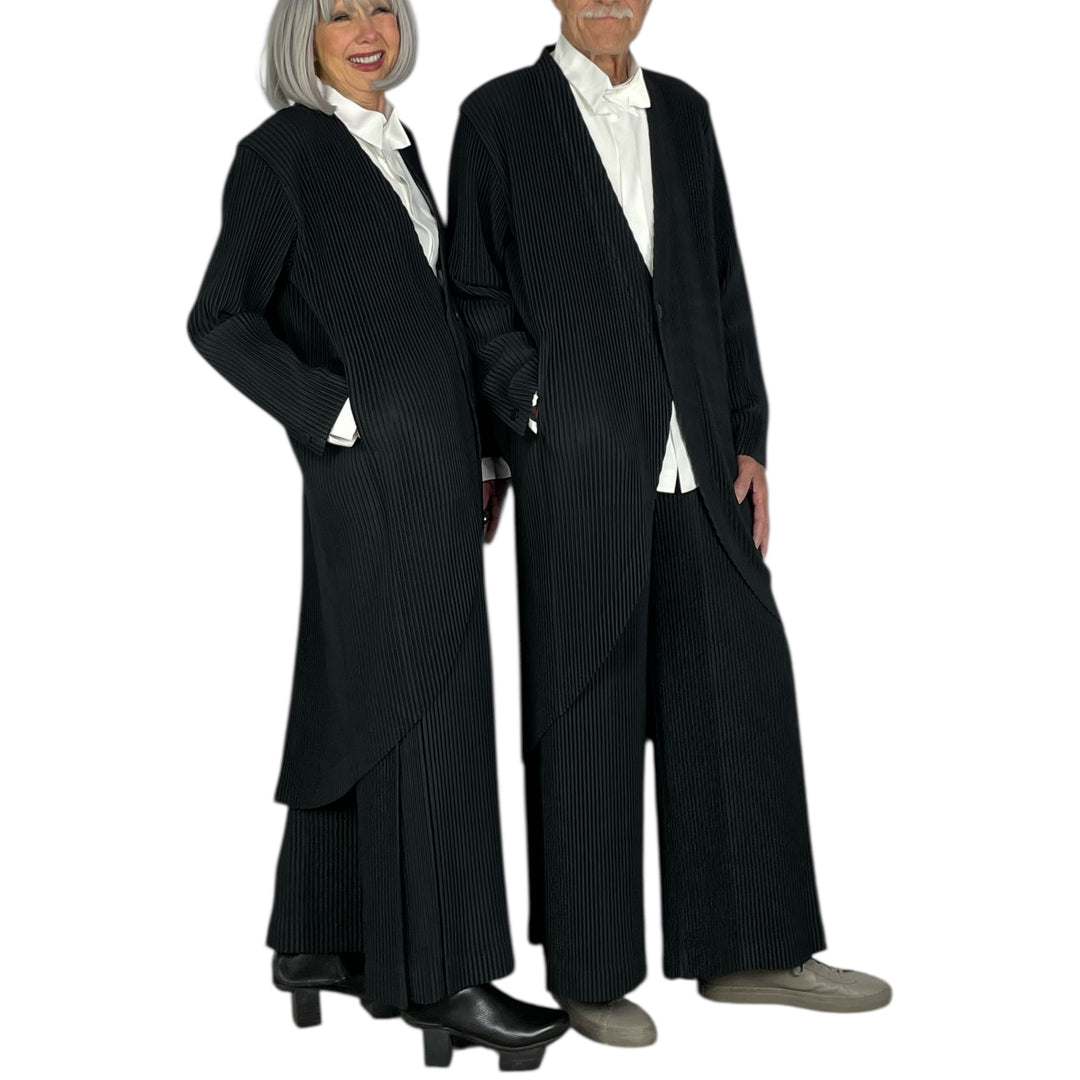TAILORED PLEATS 2 TUXEDO COAT