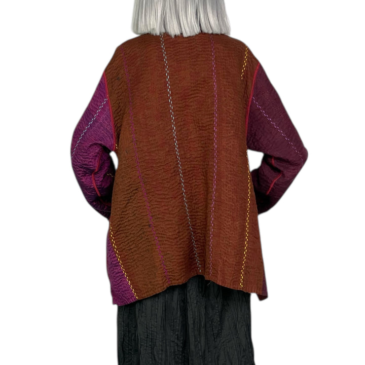 JEWEL WOVEN KAFTAN JACKET SHORT