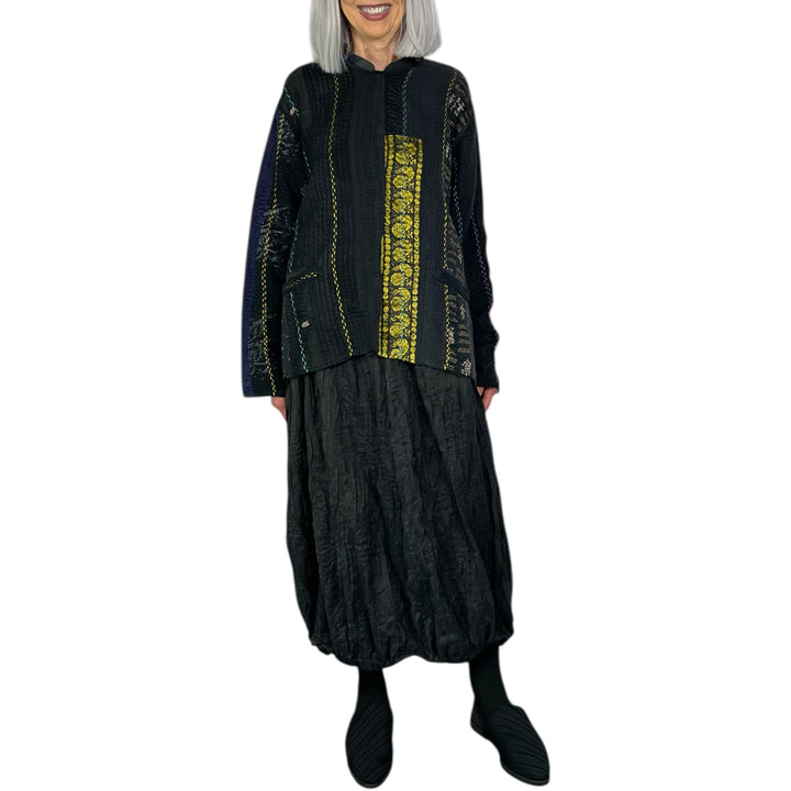 JEWEL WOVEN KAFTAN JACKET SHORT