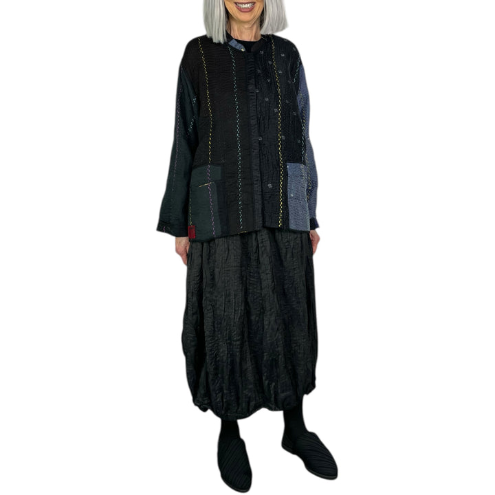 JEWEL WOVEN KAFTAN JACKET SHORT