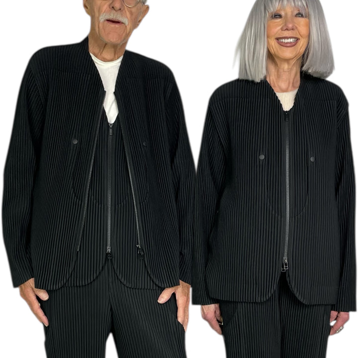 QUARRY V-NECK ZIP JACKET