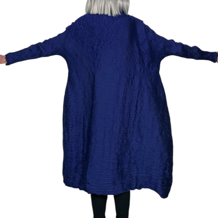 HORIZONTAL PLEAT LINED DRESS