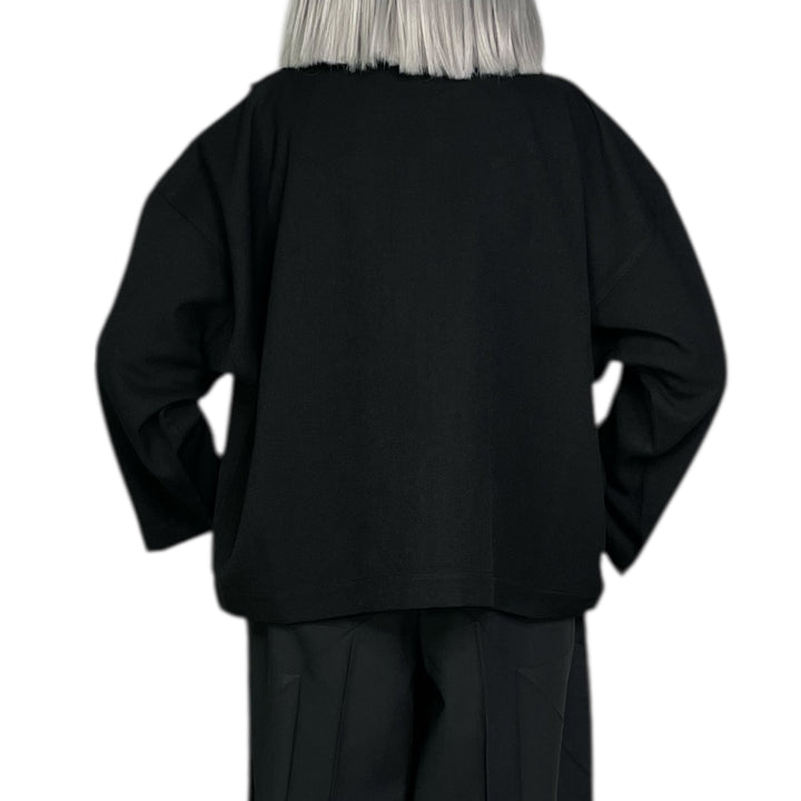 WOOL LIKE FLAT TUCK JACKET