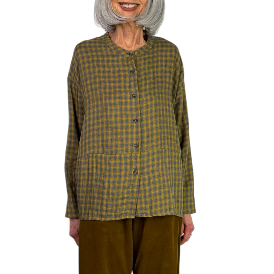 SELINE CHECKERED SHIRT