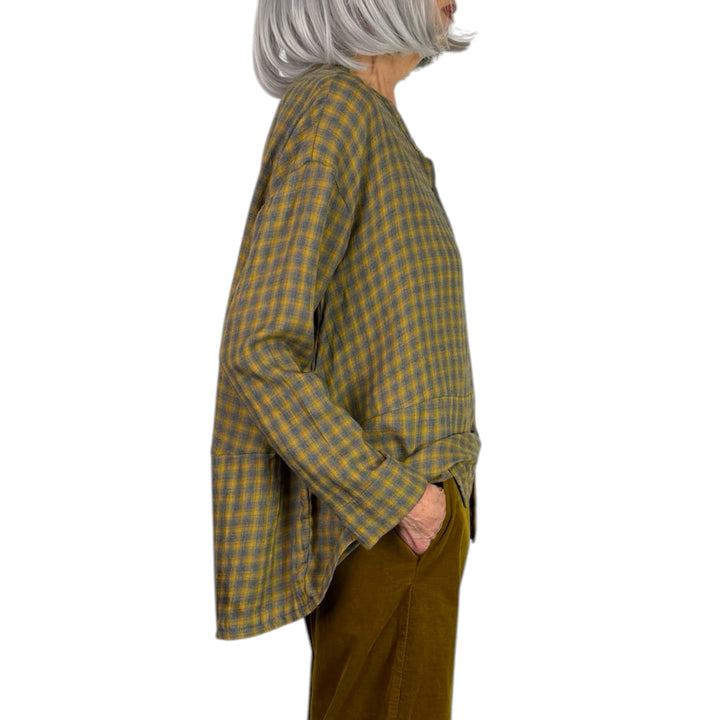 SELINE CHECKERED SHIRT