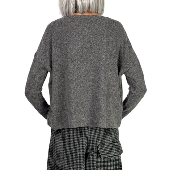 ISOBEL RUFFLE TRIM TOP