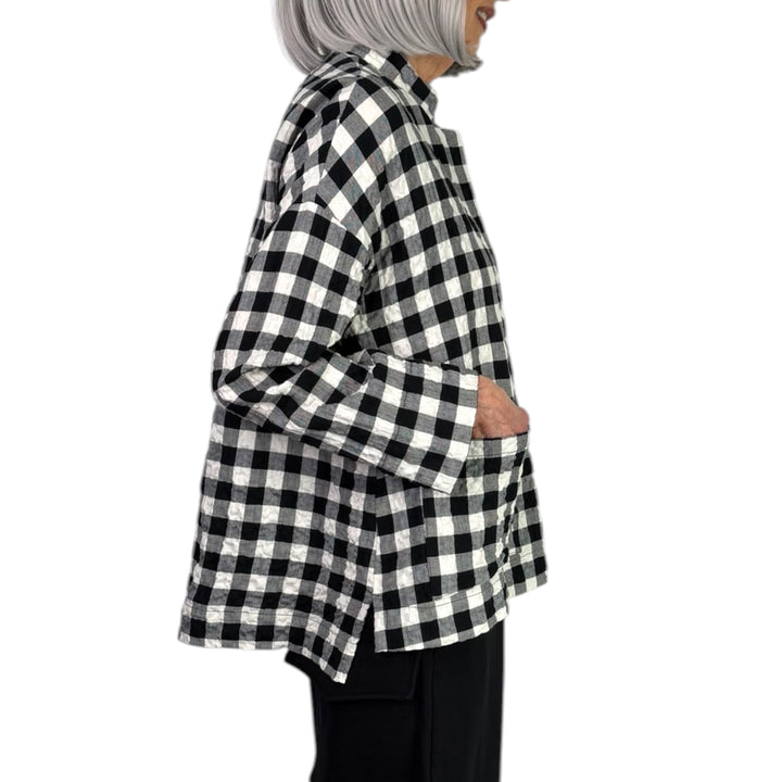 LUCY BIG CHECK JACKET