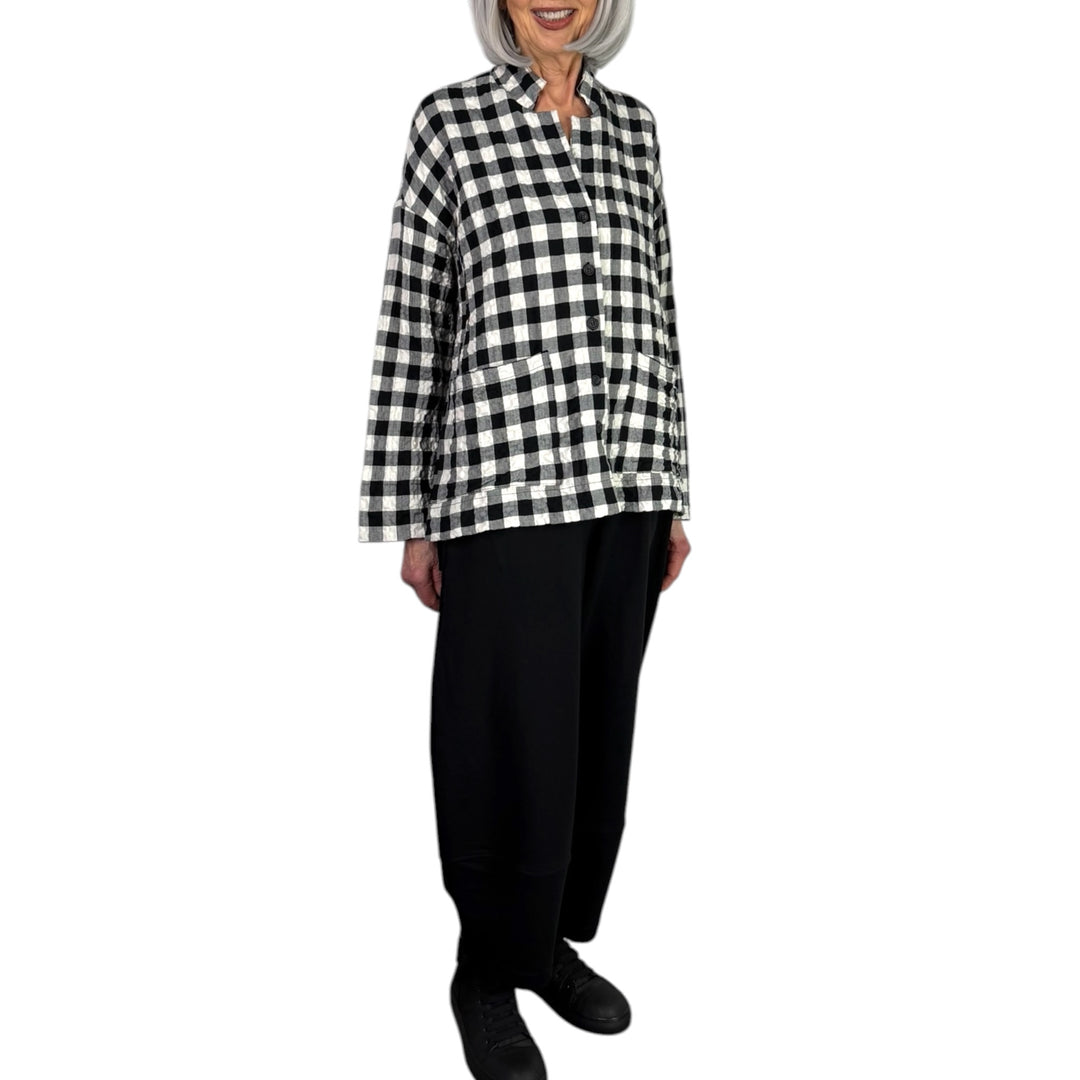 LUCY BIG CHECK JACKET
