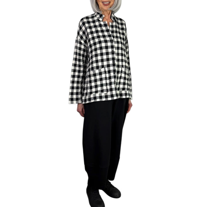 LUCY BIG CHECK JACKET