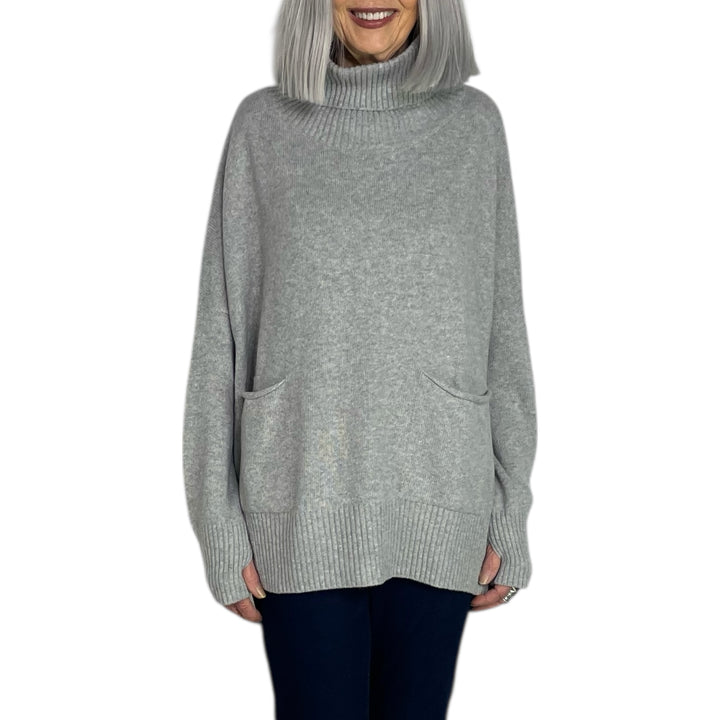 TURTLENECK KNIT PULLOVER