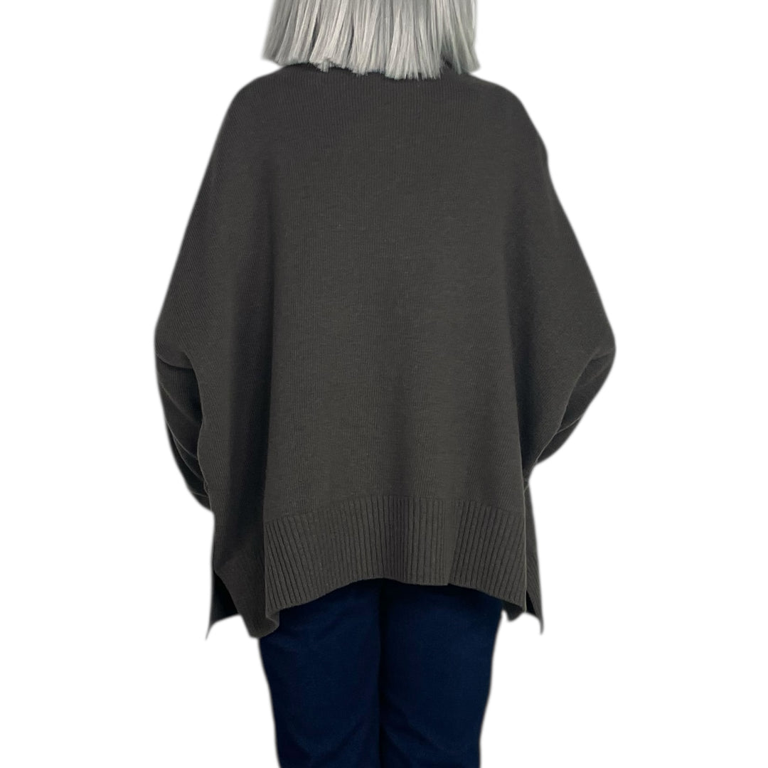 TURTLENECK KNIT PULLOVER