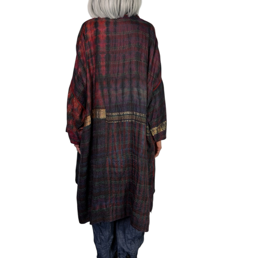 NEW KIMONO WRAP COAT