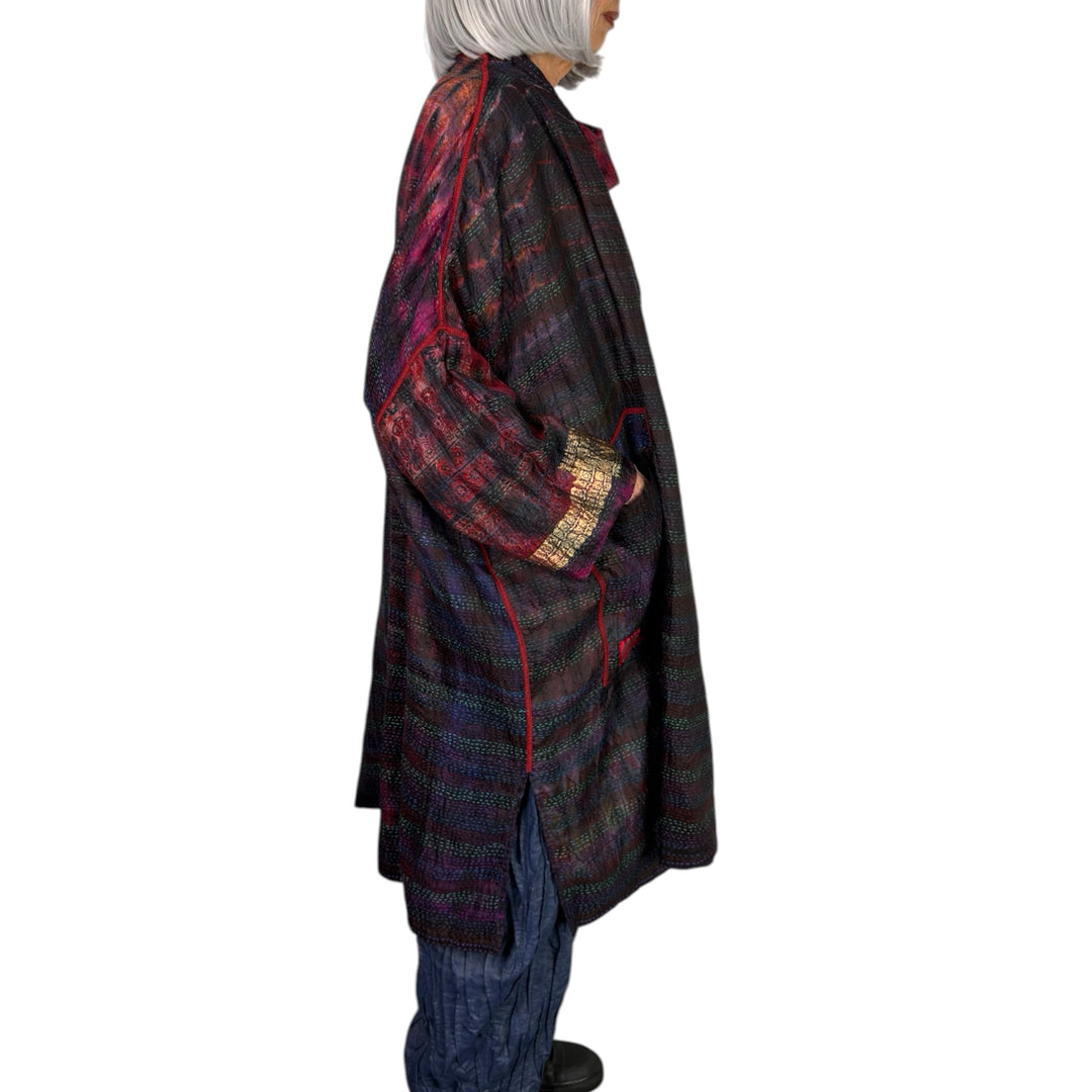 NEW KIMONO WRAP COAT