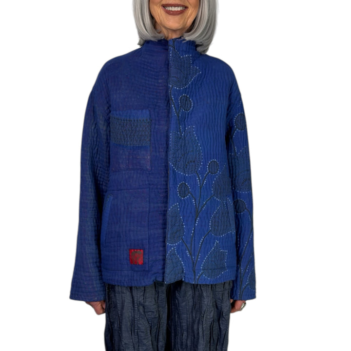 QUILTED MEN'S BLOUSON JACKET
