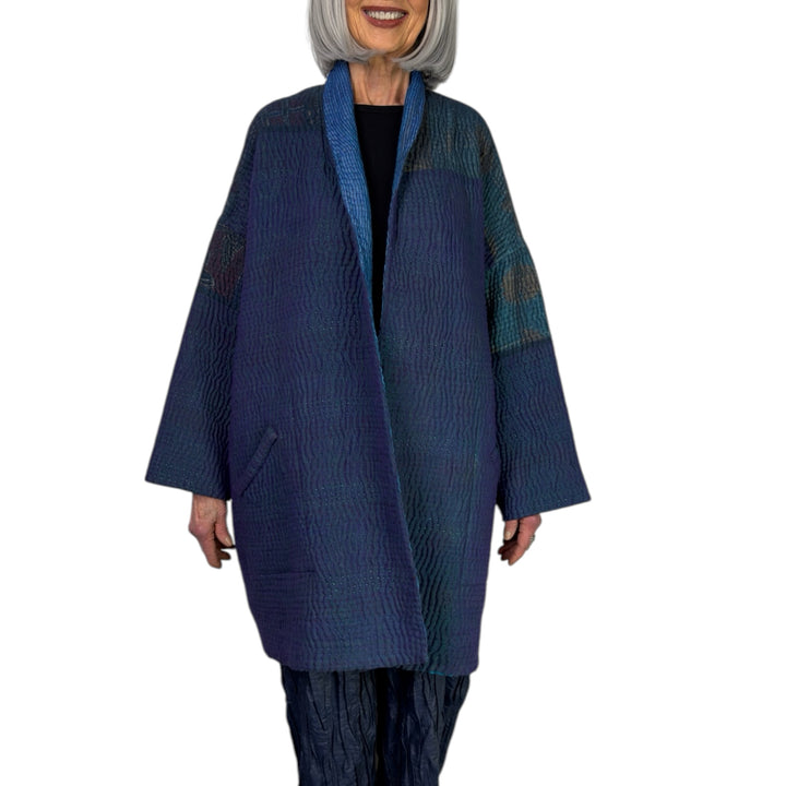 QUILTED HAORI JACKET