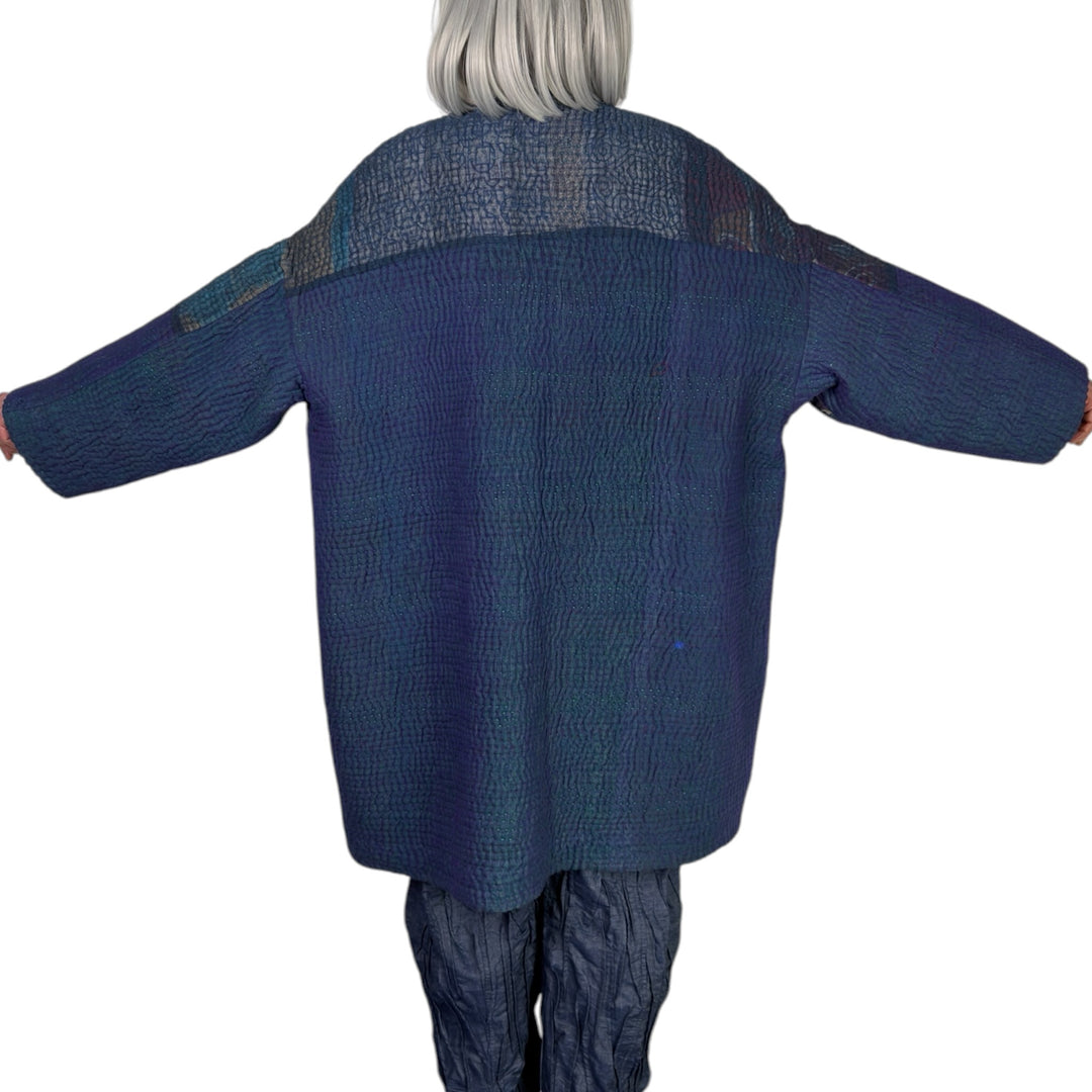 QUILTED HAORI JACKET