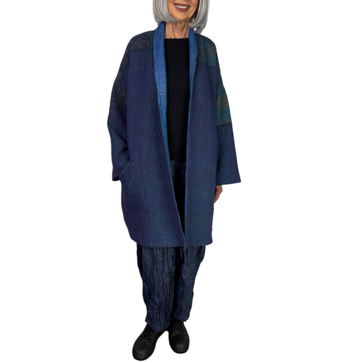 QUILTED HAORI JACKET