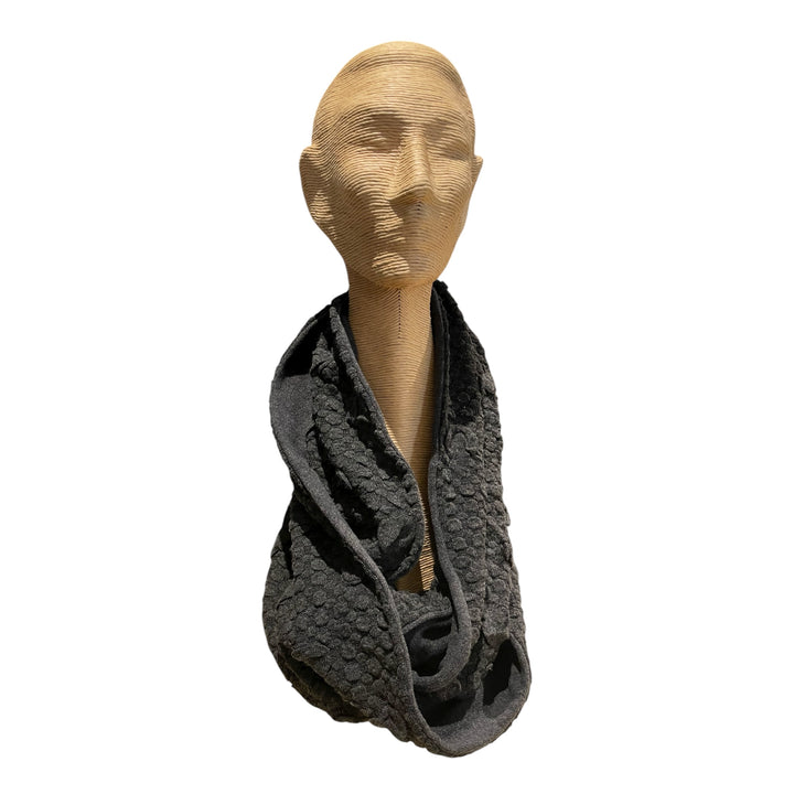 NIKO BUBBLE KNIT INFINITY SCARF