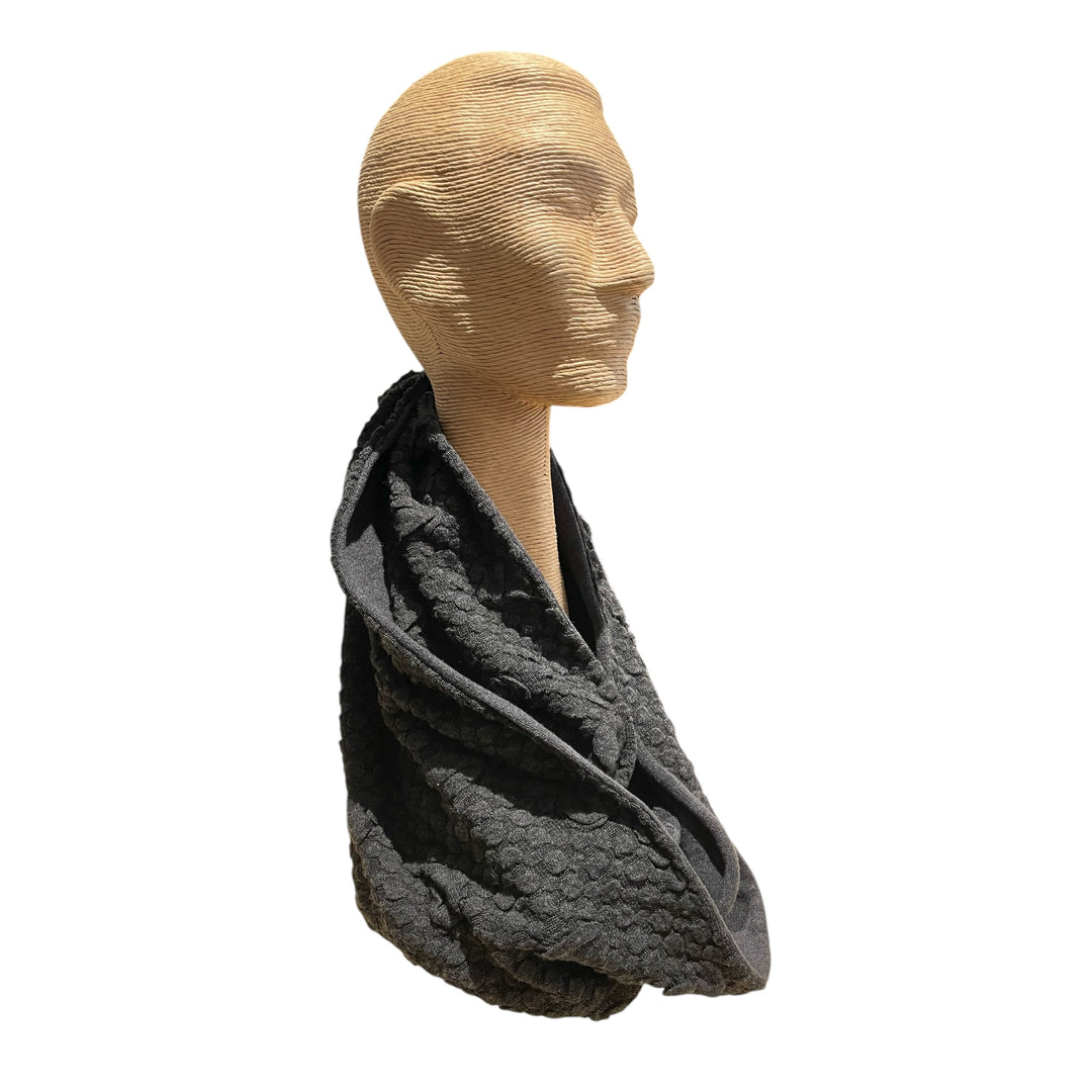 NIKO BUBBLE KNIT INFINITY SCARF