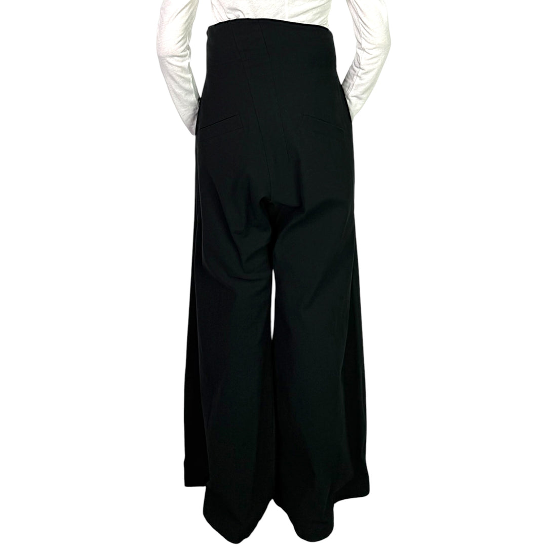 FLARED WIDE LEG TROUSER