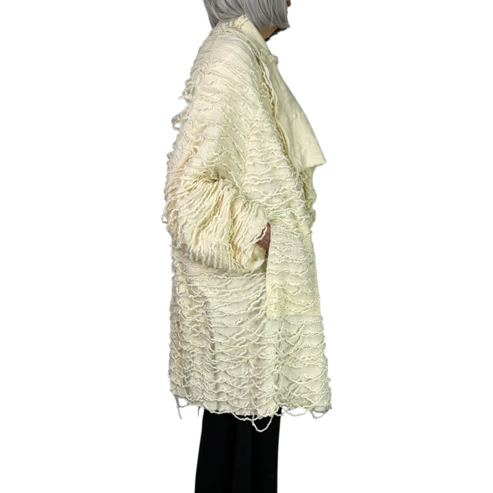 LOOPY KNIT COAT