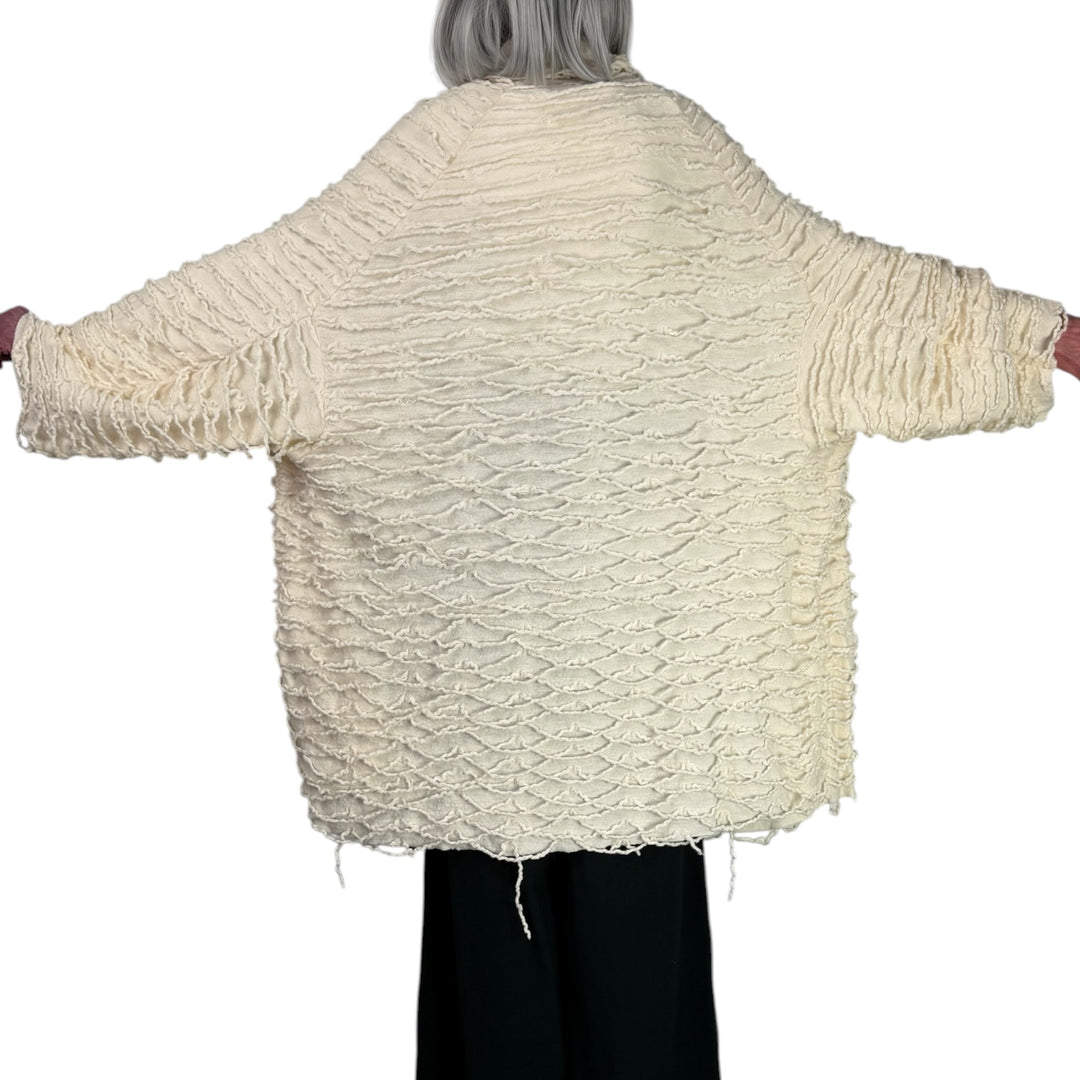 LOOPY KNIT COAT