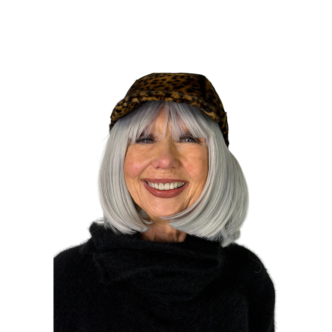 LEOPARD PRINT CAP