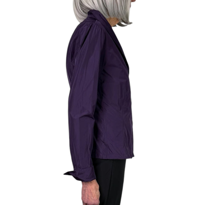 SHAWL COLLAR BLOUSE