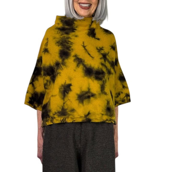 SHIBORI DYED SWEATER