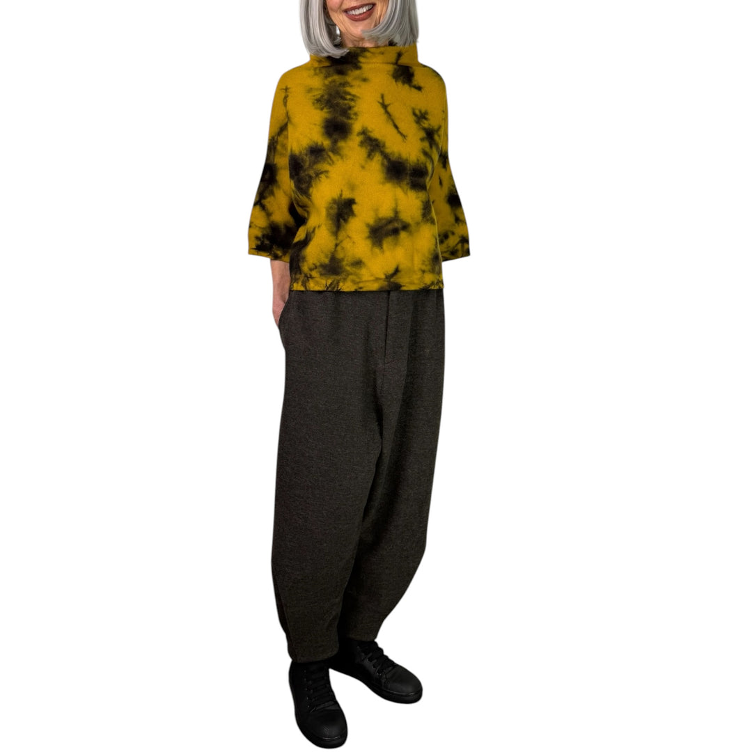 SHIBORI DYED SWEATER