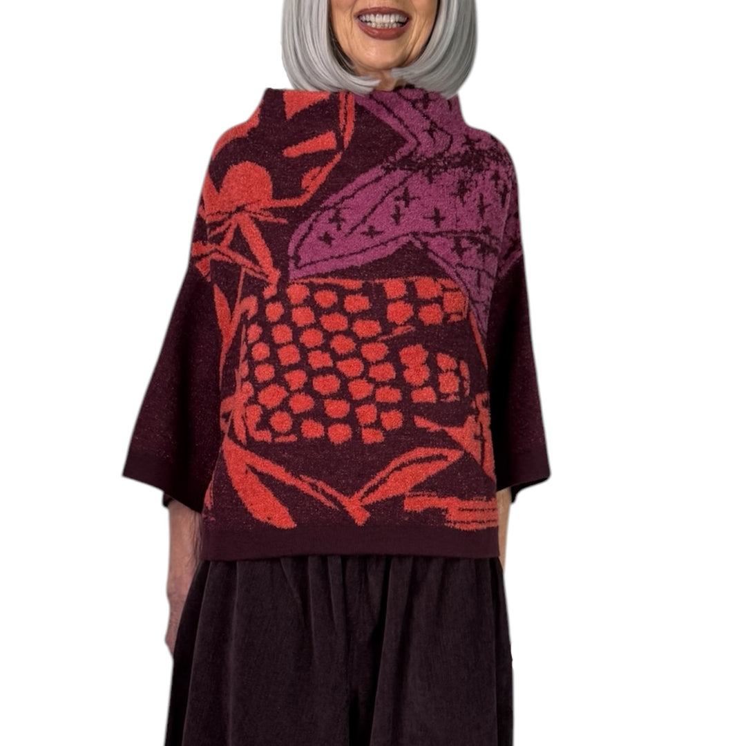 2-WAY DESIGN SWEATER