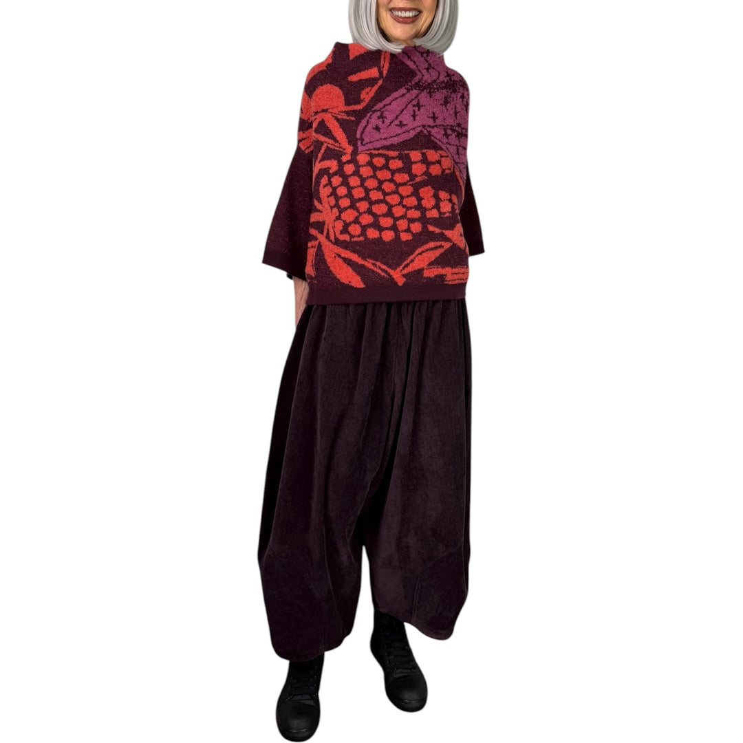 2-WAY DESIGN SWEATER