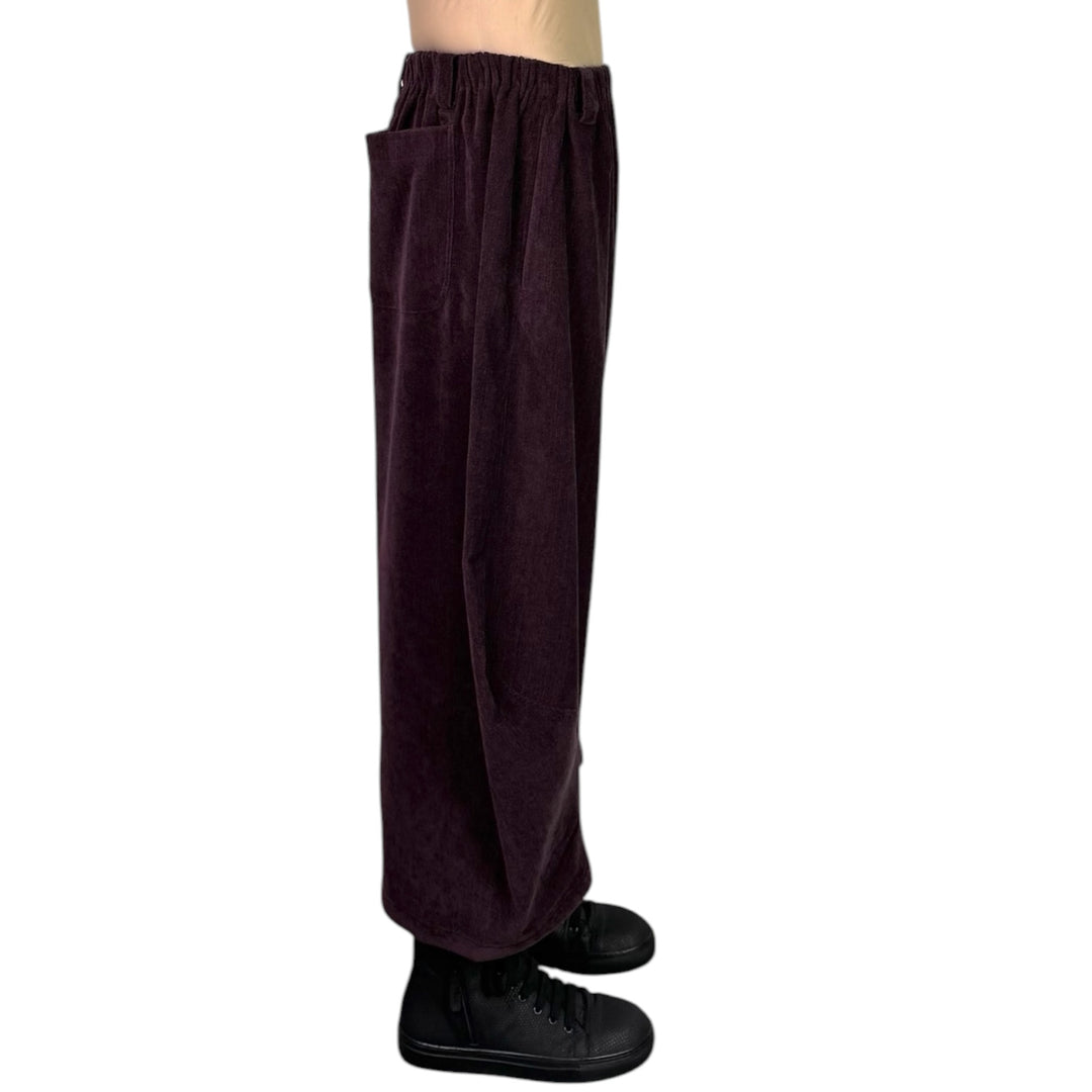 CURVED LEG ANKLE PANT