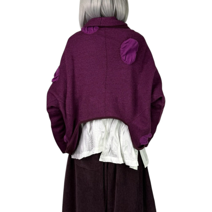 DOTS ON KNIT CARDIGAN